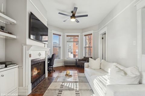 Tiny photo for 1443 W WAVELAND Avenue #1, Chicago, IL 60613 (MLS # 12298258)