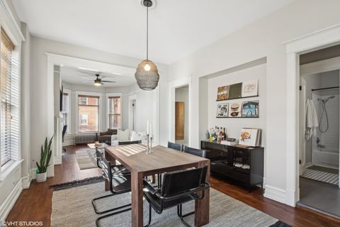 Tiny photo for 1443 W WAVELAND Avenue #1, Chicago, IL 60613 (MLS # 12298258)