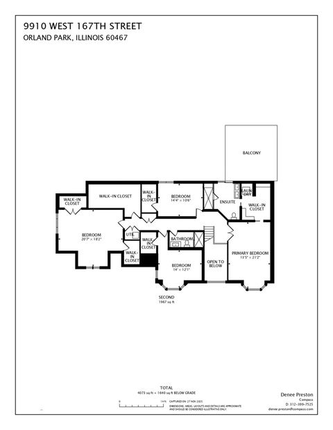 Tiny photo for 9910 W 167th Street, Orland Park, IL 60467 (MLS # 12543645)