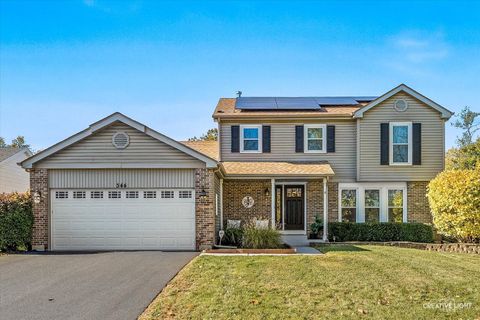 Tiny photo for 344 Timber Oaks Drive, North Aurora, IL 60542 (MLS # 12588489)