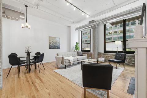 Tiny photo for 130 S CANAL Street #217, Chicago, IL 60606 (MLS # 12503421)