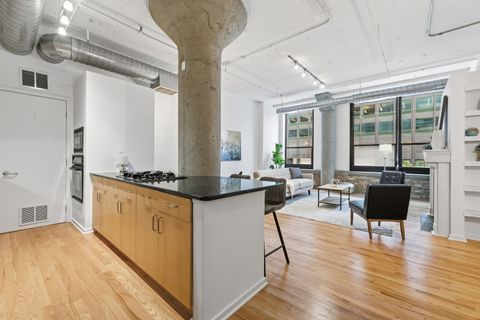 Tiny photo for 130 S CANAL Street #217, Chicago, IL 60606 (MLS # 12503421)