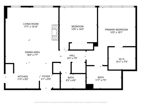 Tiny photo for 130 S CANAL Street #217, Chicago, IL 60606 (MLS # 12503421)