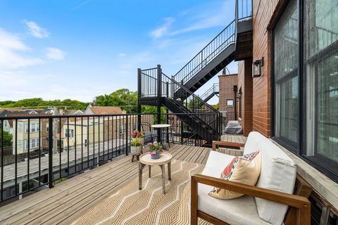 Tiny photo for 3748 N Damen Avenue #3S, Chicago, IL 60618 (MLS # 12680040)