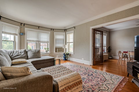 Tiny photo for 6203 N Oakley Avenue #3, Chicago, IL 60659 (MLS # 12768127)