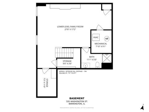 Tiny photo for 320 Washington Street, Barrington, IL 60010 (MLS # 12518180)