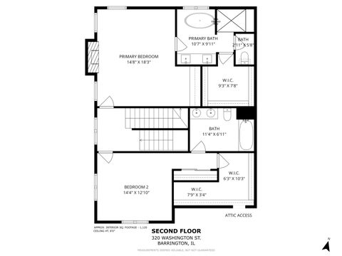 Tiny photo for 320 Washington Street, Barrington, IL 60010 (MLS # 12518180)