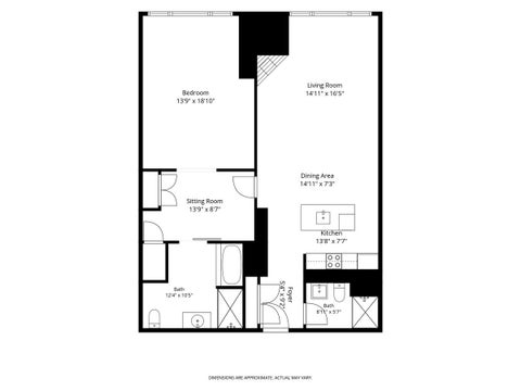 Tiny photo for 401 N Wabash Avenue #2222, Chicago, IL 60611 (MLS # 12735231)