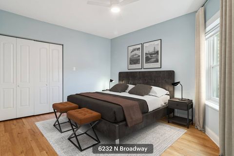Tiny photo for 6232 N Broadway Street #2, Chicago, IL 60660 (MLS # 12545405)