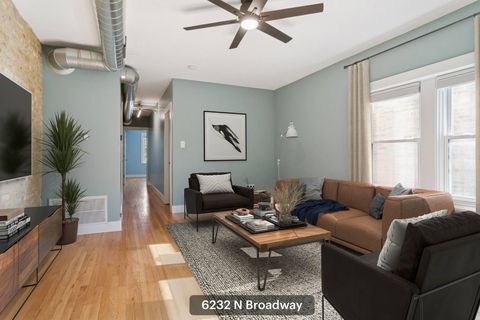 Tiny photo for 6232 N Broadway Street #2, Chicago, IL 60660 (MLS # 12545405)