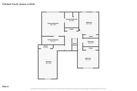 Tiny photo for 2105 Bent Tree Drive, Geneva, IL 60134 (MLS # 12762281)