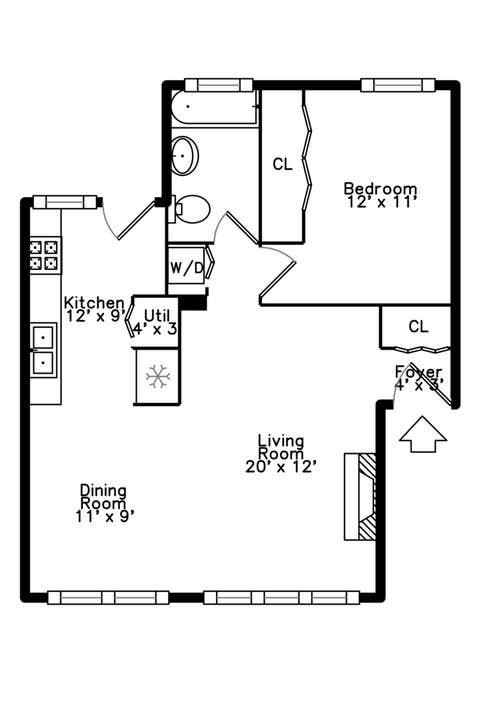 Tiny photo for 1348.5 W Estes Avenue #1S, Chicago, IL 60626 (MLS # 12695953)