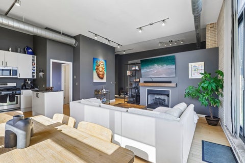 Tiny photo for 1521 W Haddon Avenue #3F, Chicago, IL 60642 (MLS # 12794359)
