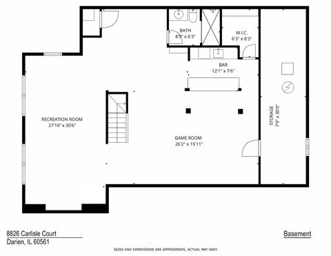 Tiny photo for 8826 Carlisle Court, Darien, IL 60561 (MLS # 12482930)