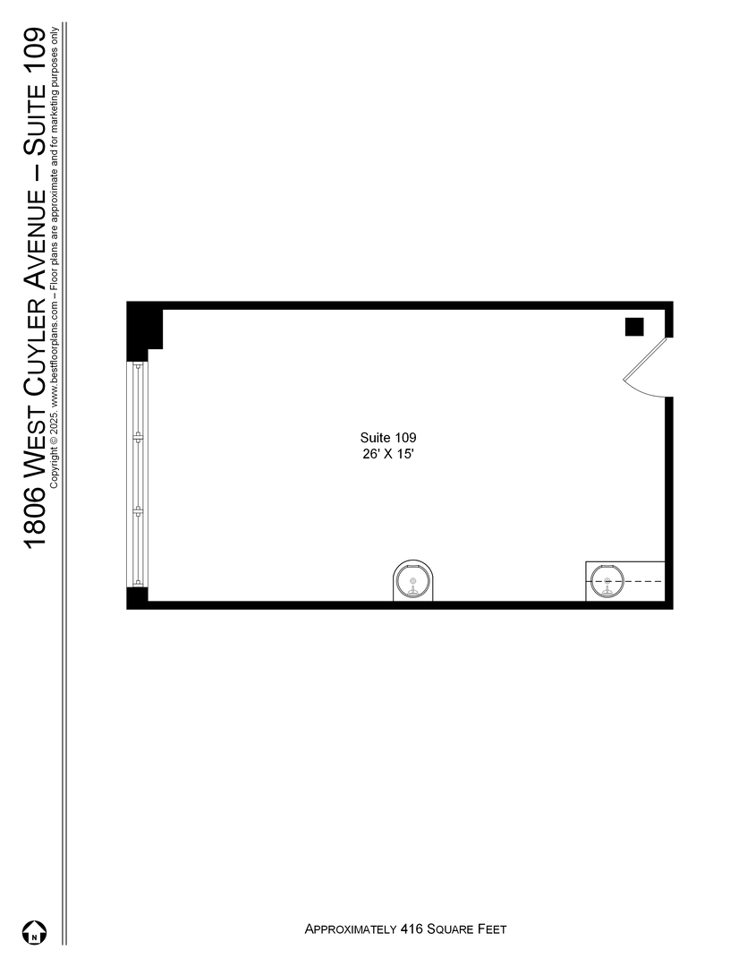 1806 W Cuyler Avenue 109