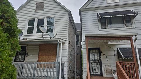 Tiny photo for 6925 S Stewart Avenue, Chicago, IL 60621 (MLS # 12501633)