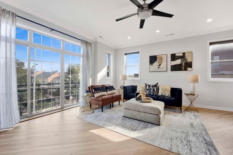 Tiny photo for 2623 W Belmont Avenue #3, Chicago, IL 60618 (MLS # 12502335)