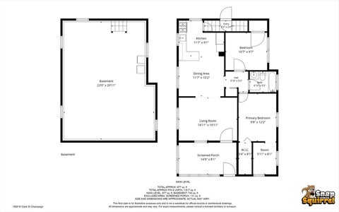 Tiny photo for 1509 W Clark Street, Champaign, IL 61821 (MLS # 12759951)