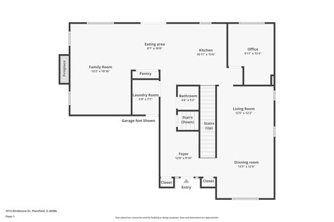 Tiny photo for 1913 Windstone Drive, Plainfield, IL 60586 (MLS # 12681118)