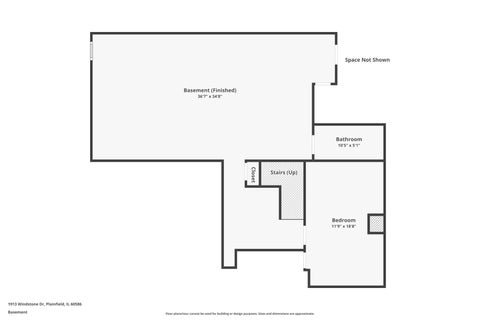 Tiny photo for 1913 Windstone Drive, Plainfield, IL 60586 (MLS # 12681118)
