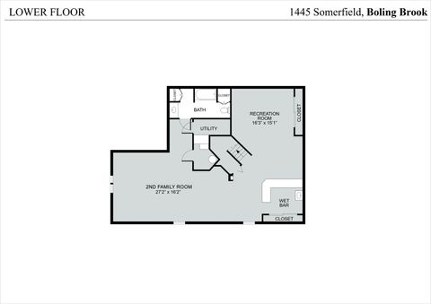 Tiny photo for 1445 SOMERFIELD Drive, Bolingbrook, IL 60490 (MLS # 12551920)
