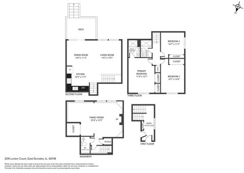 Tiny photo for 209 Lorien Court, East Dundee, IL 60118 (MLS # 12464631)