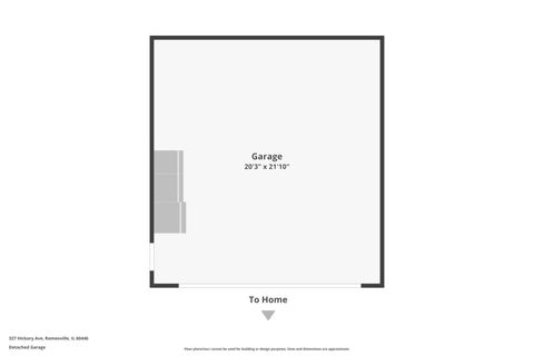 Tiny photo for 327 Hickory Avenue, Romeoville, IL 60446 (MLS # 12526690)