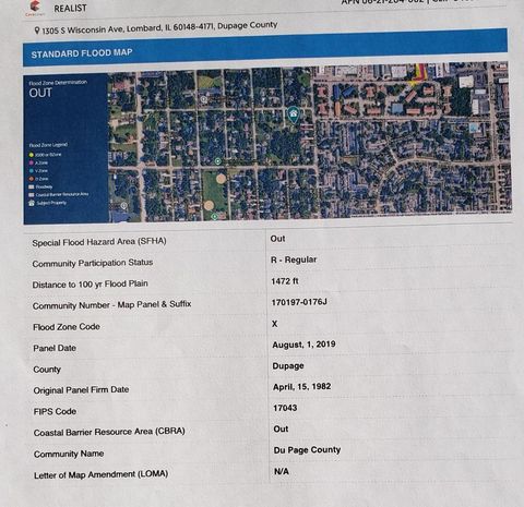 Tiny photo for 1305 S Wisconsin Avenue, Lombard, IL 60148 (MLS # 12511249)