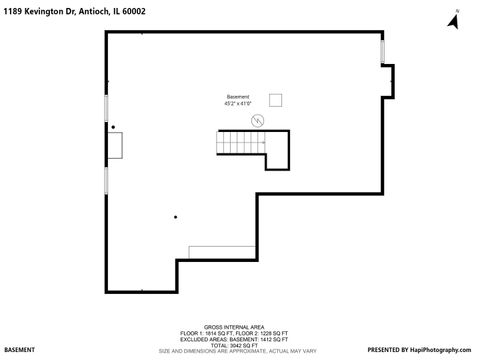 Tiny photo for 1189 Kevington Drive, Antioch, IL 60002 (MLS # 12699354)