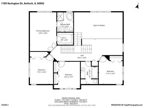 Tiny photo for 1189 Kevington Drive, Antioch, IL 60002 (MLS # 12699354)