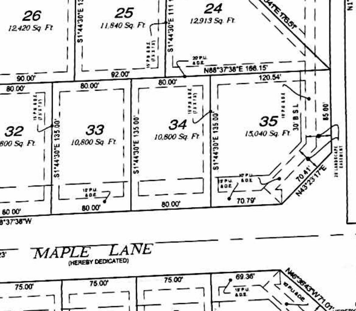 033 Maple Lane