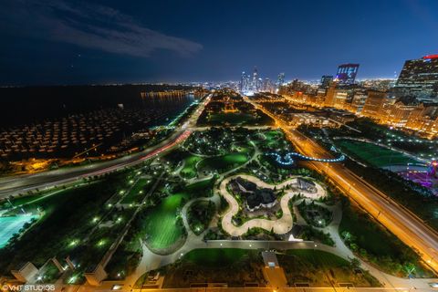 Tiny photo for 340 E RANDOLPH Street #3505, Chicago, IL 60601 (MLS # 12479181)