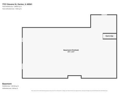 Tiny photo for 7721 Stevens Street, Darien, IL 60561 (MLS # 12743051)