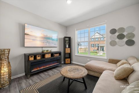 Tiny photo for 183 Lakeshore Drive, Oswego, IL 60543 (MLS # 12592763)