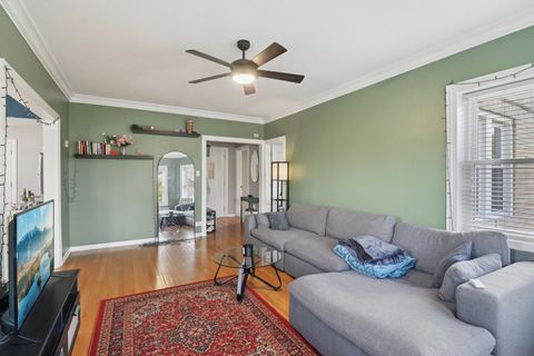 Tiny photo for 3558 W Belle Plaine Avenue #3, Chicago, IL 60618 (MLS # 12489601)