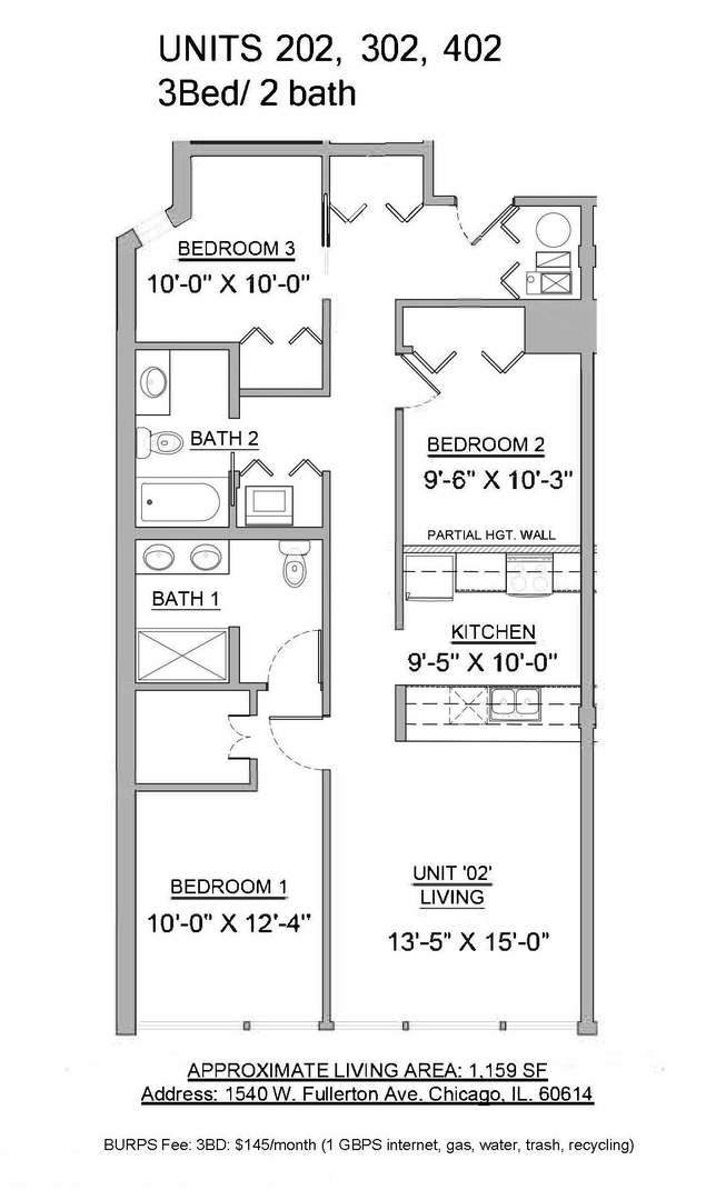 1540 W Fullerton Avenue 302