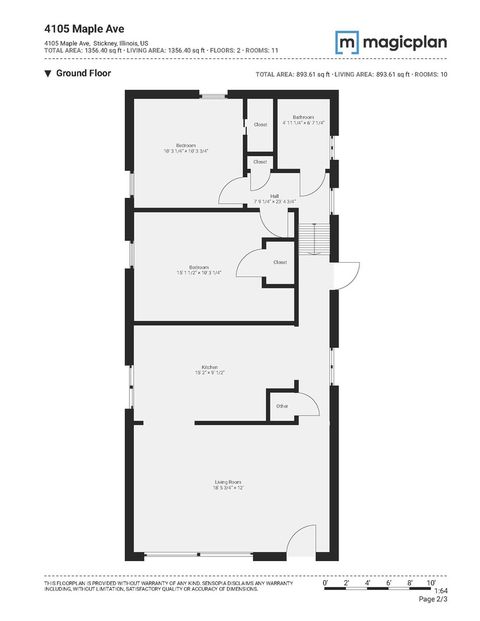 Tiny photo for 4105 Maple Avenue, Berwyn, IL 60402 (MLS # 12541606)