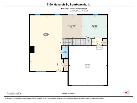 Tiny photo for 2329 Monarch Street, Bourbonnais, IL 60914 (MLS # 12516835)