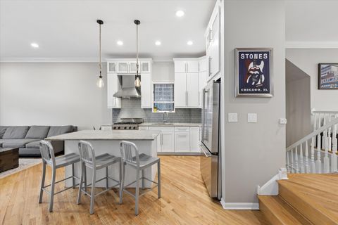 Tiny photo for 2338 N OAKLEY Avenue, Chicago, IL 60647 (MLS # 12626518)