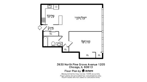 Tiny photo for 3930 N Pine Grove Avenue #1205, Chicago, IL 60613 (MLS # 12633391)