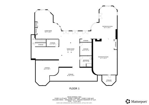 Tiny photo for 1100 Macalpin Drive, Inverness, IL 60010 (MLS # 12443038)