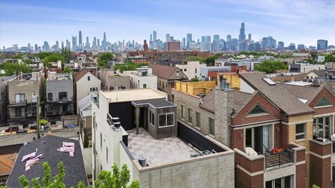 Tiny photo for 1021 N Wood Street #3, Chicago, IL 60622 (MLS # 12607886)