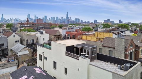 Tiny photo for 1021 N Wood Street #3, Chicago, IL 60622 (MLS # 12607886)