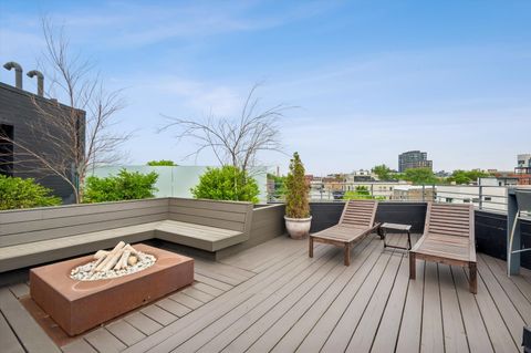 Tiny photo for 1021 N Wood Street #3, Chicago, IL 60622 (MLS # 12607886)