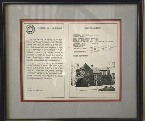 Tiny photo for 1106 Seward Street #1W, Evanston, IL 60202 (MLS # 12542115)