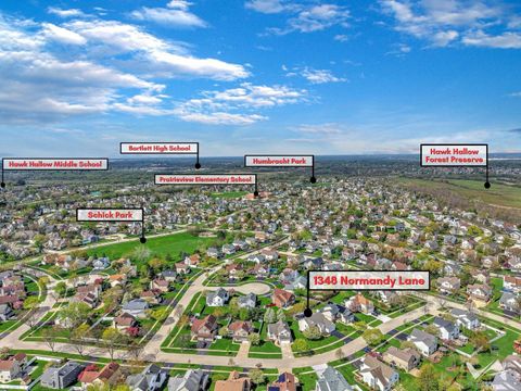 Tiny photo for 1348 Normandy Lane, Bartlett, IL 60103 (MLS # 12597317)