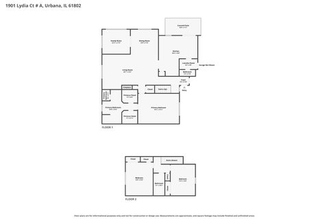 Tiny photo for 1901 Lydia Court #A, Urbana, IL 61802 (MLS # 12763464)