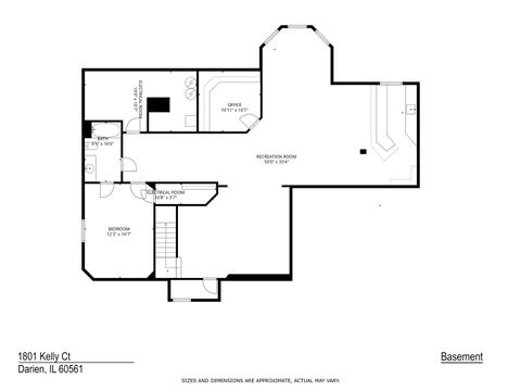 Tiny photo for 1801 Kelly Court, Darien, IL 60561 (MLS # 12632878)