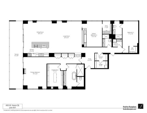 Tiny photo for 400 W HURON Street #801, Chicago, IL 60654 (MLS # 12513343)