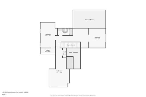 Tiny photo for 40418 N South Newport Drive, Antioch, IL 60002 (MLS # 12504498)